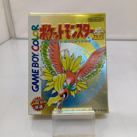  Nintendo ニンテンドウ ゲームソフト　ゲームボーイカラーポケットモンスター金