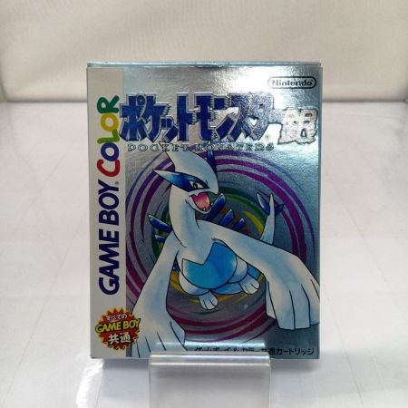  Nintendo ニンテンドウ ゲームソフト　ゲームボーイカラー　ポケットモンスター銀