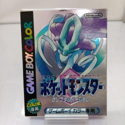 □□ Nintendo ニンテンドウ ゲームソフト　ゲームボーイカラー　ポケットモンスタークリスタルバージョン Bランク