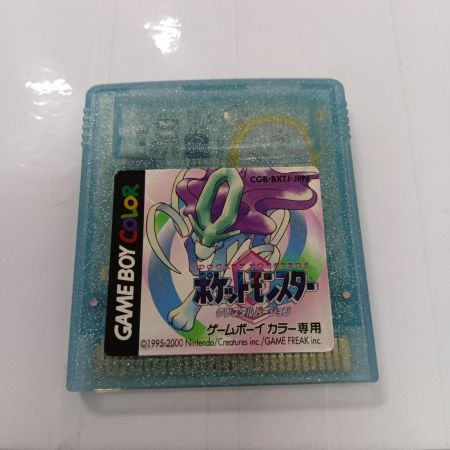  Nintendo ニンテンドウ ゲームソフト　ゲームボーイカラー　ポケットモンスタークリスタルバージョン