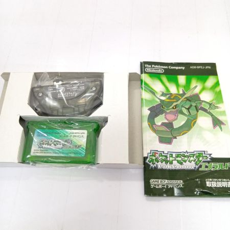  Nintendo ニンテンドウ ゲームソフト　ゲームボーイアドバンス　ポケットモンスターエメラルド