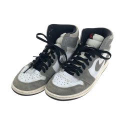 □□ NIKE ナイキ スニーカー SIZE 27cm エアジョーダン 1 レトロ High OG 'Washed Black' DZ-5485-051 ホワイト x グレー Cランク