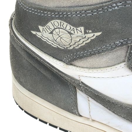  NIKE ナイキ スニーカー SIZE 27cm エアジョーダン 1 レトロ High OG 'Washed Black' DZ-5485-051 ホワイト x グレー