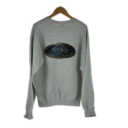 hard rock cafe スウェット トレーナー SIZE M 古着 ライトグレー