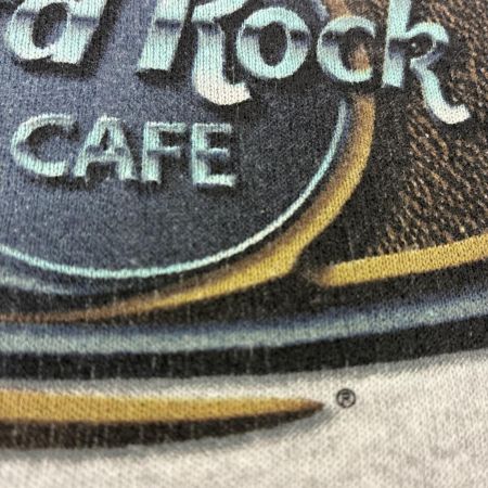 hard rock cafe スウェット トレーナー SIZE M 古着 ライトグレー
