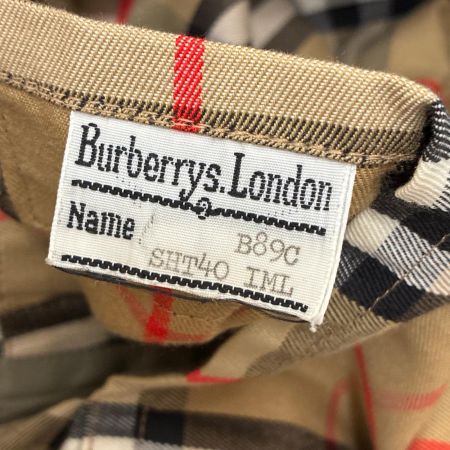 Burberrys バーバリーズ コート トレンチコート SIZE 40(L) ネーム刺繍有 カーキ 古着