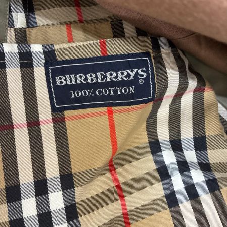 Burberrys バーバリーズ コート トレンチコート SIZE 40(L) ネーム刺繍有 カーキ 古着