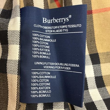 Burberrys バーバリーズ コート トレンチコート SIZE 40(L) ネーム刺繍有 カーキ 古着