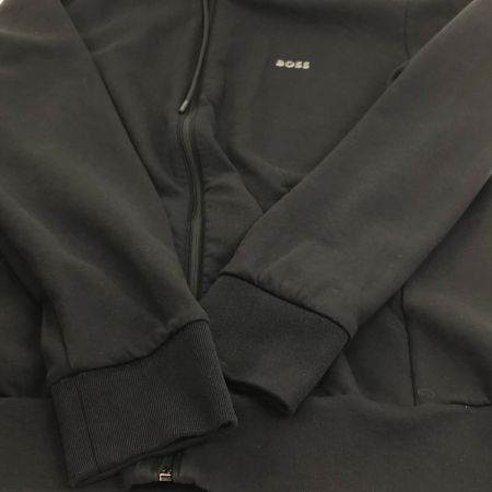  HUGO BOSS パーカー ジップパーカー SIZE L 古着 ブラック