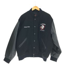 □□ 90~00s GAME Sportsear ジャケット スタジャン SIZE XL 古着 ブラック Cランク