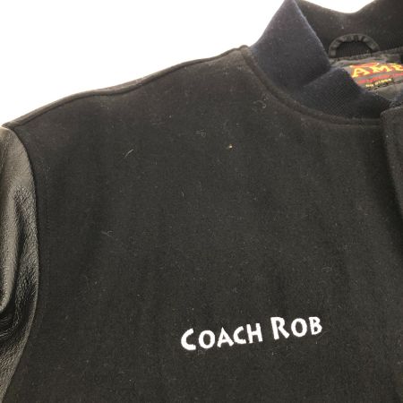  90~00s GAME Sportsear ジャケット スタジャン SIZE XL 古着 ブラック