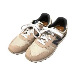 □□ NEW BALANCE ニュー・バランス スニーカー ローカットスニーカー アースカラー  ML373OD2 Bランク