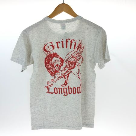  80~90s SOFFE シャツ ヘンリーネックＴシャツ SIZE S 古着 ライトグレー