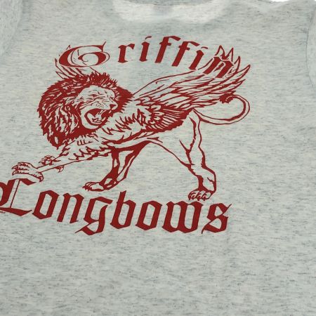  80~90s SOFFE シャツ ヘンリーネックＴシャツ SIZE S 古着 ライトグレー