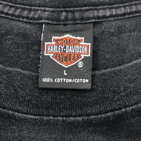  90s HARLEY-DAVIDSON Tシャツ SIZE L 古着  ブラック