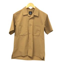 □□ GOLDWIN ゴールドウィン シャツ リップストップオープンカラーシャツ SIZE S GM51132P キャメル Bランク