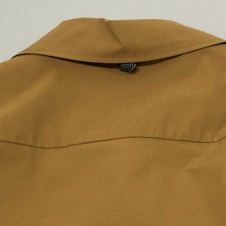  GOLDWIN ゴールドウィン シャツ リップストップオープンカラーシャツ SIZE S GM51132P キャメル