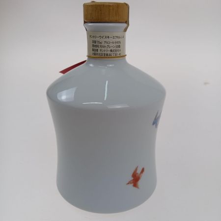 【北海道内限定発送】 SUNTORY サントリー ウイスキー　エクセレンス　有田焼ボトル 色絵花鳥文 未開栓