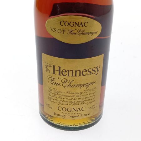  Hennessy ヘネシー ブランデー　コニャック　VSOP　 古酒 未開栓