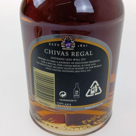  CHIVAS REGAL シーバスリーガル ウイスキー　18年　RARE OLD 古酒 未開栓