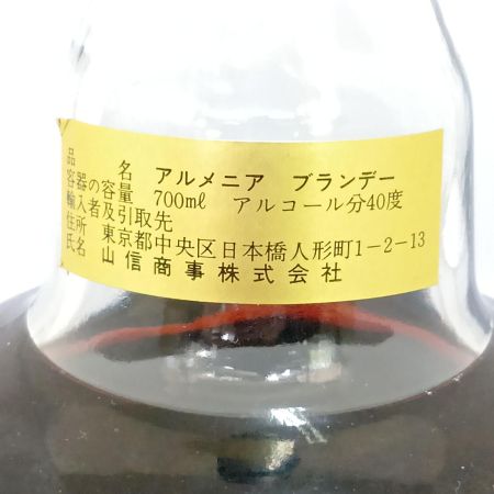  ARMENIAN BRANDY ブランデー　NOYAC　ノヤック10年 古酒 未開栓