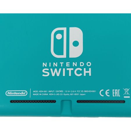  Nintendo ニンテンドウ ゲーム機　Nintendo Switch Lite HDH-001 ターコイズブルー