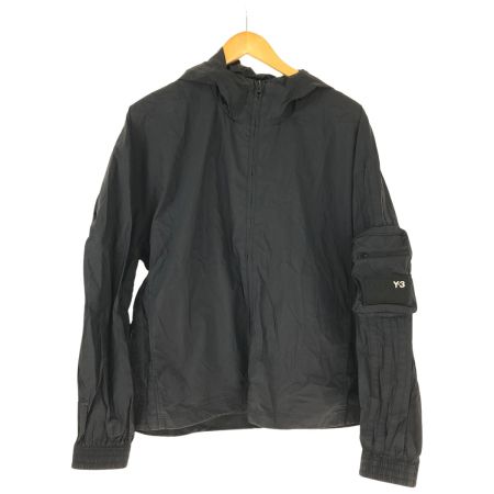  Y-3 ワイスリ ジャケット ウーブンシェルジャケット SIZE S FJ0377 ブラック