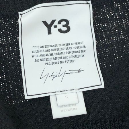  Y-3 ワイスリ ブルゾン ニットブルゾン 古着 SIZE S GV4216 ブラック