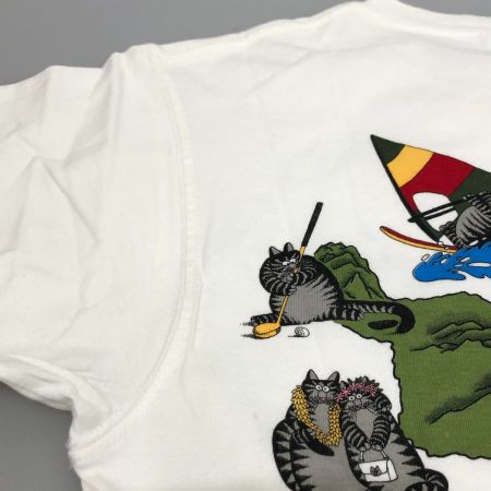  90s B Kliban Cat Tシャツ SIZE S 古着 ホワイト