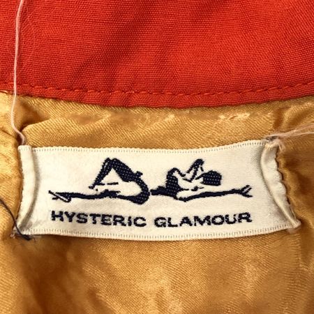  Hysteric Glamour ヒステリックグラマー シャツ アロハシャツ FREEサイズ 古着 2AH-6835 オレンジ