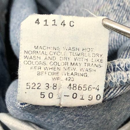  80s Levis ジーンズ 501 SIZE W30×L32 古着 89年製 522刻印 アメリカ製 インディゴ