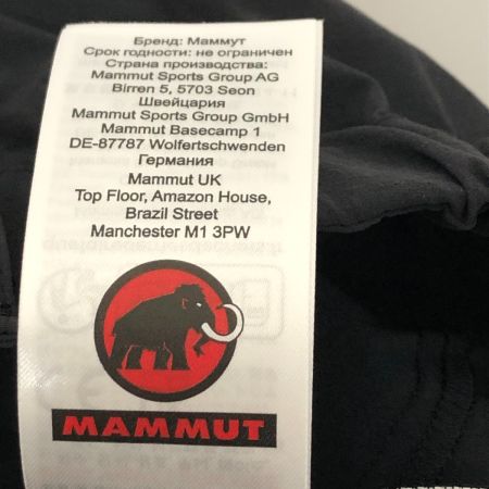  MAMMUT マムート アジリティーパンツ トレッキングパンツ SIZE S 1022-00285 ブラック
