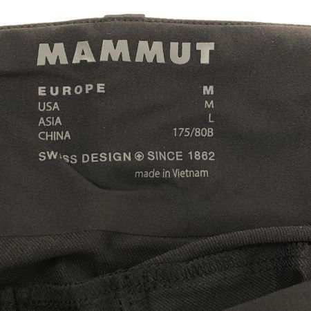  MAMMUT マムート トレッカーズ 3.0 ソフトシェルパンツ SIZE L アウトドアパンツ 1021-00800 ブラック