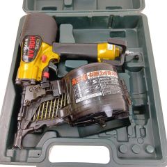  HITACHI 日立 90mm高圧ロール釘打機 NV90H イエロー Bランク