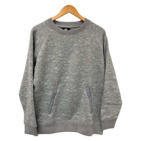  MOUNTAIN EQUIPMENT マウンテンエクイップメント スウェット 古着 SIZE M 427166 ライトグレー