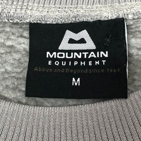  MOUNTAIN EQUIPMENT マウンテンエクイップメント スウェット 古着 SIZE M 427166 ライトグレー