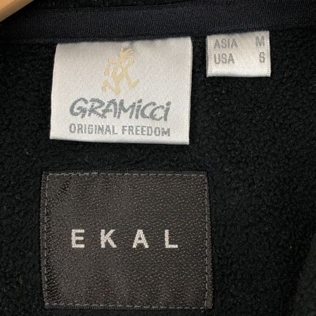 GRAMICCI×EKAL ジャケット フリースジャケット SIZE M GUJ2-F1067 ブラック