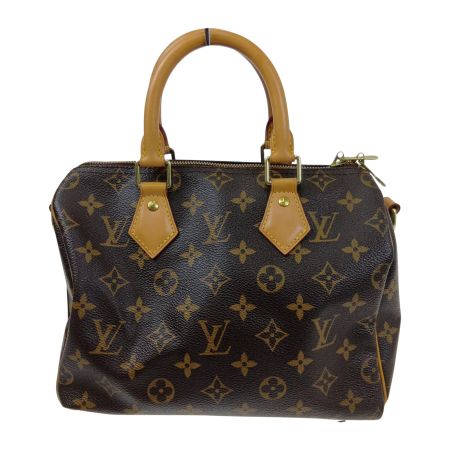  LOUIS VUITTON ルイヴィトン 2WAY ハンド ショルダーバッグ　モノグラム スピーディバンドリエール25 M40390 ブラウン系