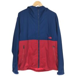 □□ THE NORTH FACE ザノースフェイス ジャケット コンパクトジャケット SIZE L  NP71530 ネイビー×レッド Bランク