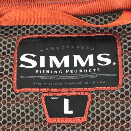  SIMMS 釣り服飾 フィッシングベスト SIZE L RE 38,497 グレー
