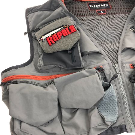  SIMMS 釣り服飾 フィッシングベスト SIZE L RE 38,497 グレー
