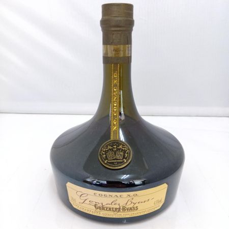   ブランデー　コニャック　ゴンザレスビアスXO 古酒 未開栓