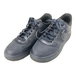 □□ NIKE ナイキ スニーカー AIR FORCE 1 07 LV8 dark obsidian エア フォース 1 07 LV8 ダークオブシディアン SIZE 27cm IM6001-475 ブラック Cランク