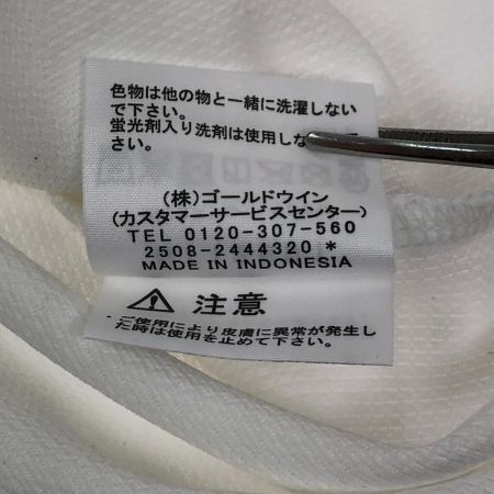  THE NORTH FACE ザノースフェイス Tシャツ フリーランパネルボーダークルーＴ SIZE M NT12691 アイボリー