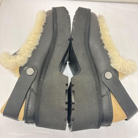 UGG アグ サンダル　W ESMEE LEATHER CLOG 厚底　25cm ブラック