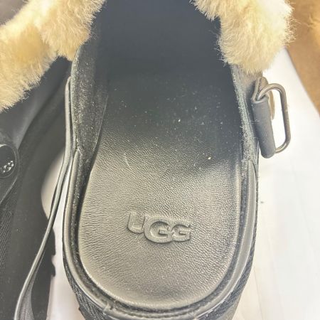 UGG アグ サンダル　W ESMEE LEATHER CLOG 厚底　25cm ブラック