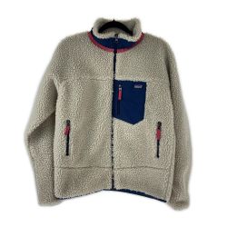 □□ Patagonia パタゴニア ジャケット フリースジャケット SIZE XXL STY65626 アイボリー Bランク
