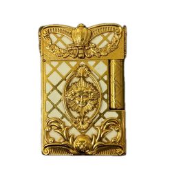 S.T.Dupont エステーデュポン ライター デュポンライター ライン2 ヴェルサイユ 世界限定2,686個 火花確認済 0151/2686 緑 ゴールド x ホワイト Cランク