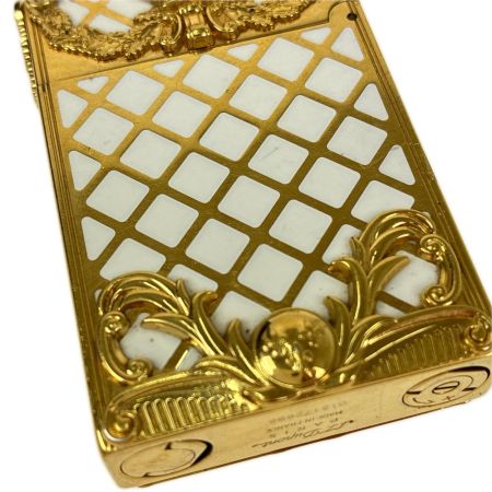 S.T.Dupont エステーデュポン ライター デュポンライター ライン2 ヴェルサイユ 世界限定2,686個 火花確認済 0151/2686 緑 ゴールド x ホワイト
