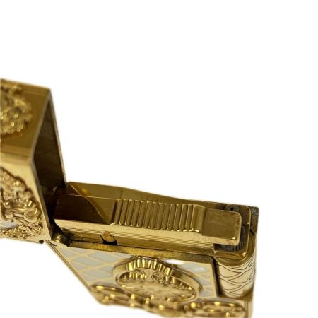 S.T.Dupont エステーデュポン ライター デュポンライター ライン2 ヴェルサイユ 世界限定2,686個 火花確認済 0151/2686 緑 ゴールド x ホワイト